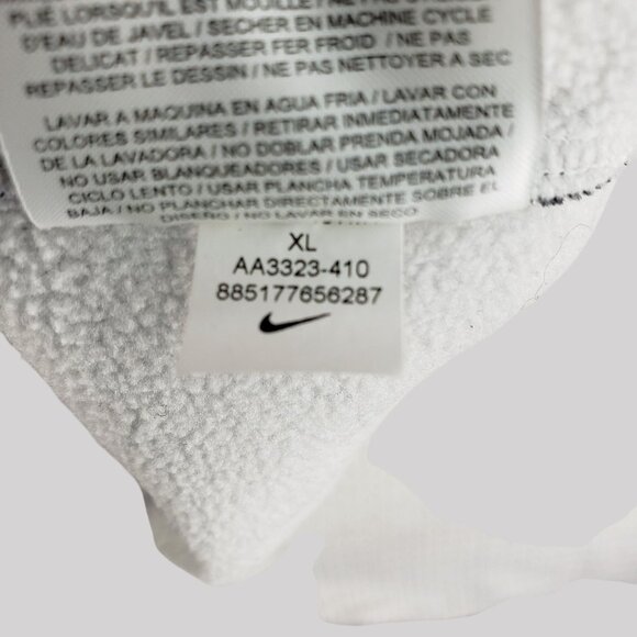 Nike Mens Dri-Fit Quarter-Zip Pullover Sweatshirt XL Gray & Navy - Picture 10 of 10